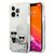 Karl Lagerfeld Liquid Glitter Karl&amp;Choupette case for iPhone 13 Pro Max 6.7" - silver - Uncategorized Cases (2) - Cases - Techbox