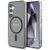 Guess Glitter Circle Classic Logo MagSafe case for Samsung Galaxy S25 black | Techbox
