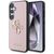 Guess Grained Big 4G Logo Small Classic Logo case for Samsung Galaxy S25 Plus pink | Techbox