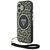 Guess HC IML Leopard Triangle Cord Strap MagSafe iPhone 16 Case - Brown | Techbox