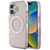 Guess IML Metal Mountain Logo MagSafe iPhone 16 Case - Pink | Techbox