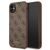 Guess 4G Metal Gold Logo Case for iPhone 11 / Xr 6.1" - Brown - Uncategorized Cases (2) - Cases - Techbox