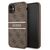 Guess 4G Stripe case for iPhone 11 / Xr 6.1" - brown