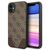 Guess 4G Triangle Collection case for iPhone 11 6.1" / Xr 6.1" - brown | Techbox