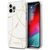 Guess Gold Chain Collection iPhone 12 Pro Max 6.7" Case - White - Uncategorized Cases (2) - Cases - Techbox