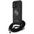 Guess 4G Big Logo Cord Stap Crossbody Case for iPhone 16 Plus Black - Apple Cases - Cases - Techbox