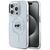 Karl Lagerfeld IML Metal Karl Head MagSafe Case for iPhone 15 Pro White - Uncategorized Cases (2) - Cases - Techbox