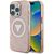 Guess IML Metal Glitter 4G Circle Triangle MagSafe Case for iPhone 16 Pro Max - Pink - Apple Cases - Cases - Techbox