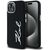 Karl Lagerfeld Silicone Metal Script Logo iPhone 15 Case - Black - Uncategorized Cases (2) - Cases - Techbox