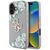 Guess Grained Roses Big 4G Logo iPhone 16 Case - Purple | Techbox