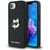 Karl Lagerfeld Monogram Choupette Head Pin iPhone 16e Case - Black | Techbox