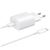 Samsung 25W EP-TA800EWE USB-C wall charger with Samsung EP-DA705BWE USB-C / USB-C cable replacement packaging - white - Travel Chargers - Smartphone Chargers - Techbox
