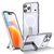Hybrid Armor X Case for iPhone 17 Pro with Stand, Compatible with MagSafe - Transparent | Techbox
