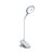 Mini Wozinsky Wireless LED Reading Lamp with Clip + USB-C Cable - White - Table Lights - Lighting - Techbox