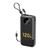 Dudao K13Pro 20000mAh Powerbank with Built-in Cable - Black - Travel Chargers - Smartphone Chargers - Techbox