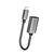 Dudao L15T OTG Adapter USB-C - USB-A - Gray | Techbox