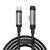 Joyroom S-A56 EnjoyX Series 90° USB-C - Lightning cable 30W 1.2m - black | Techbox