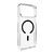 Puro Lite Mag TPU+PC Case Compatible with MagSafe for iPhone 17 Pro Max - Transparent with Black Ring | Techbox