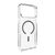 Puro Lite Mag TPU+PC Case Compatible with MagSafe for iPhone 17 Pro Max - Transparent with Gray Ring | Techbox