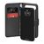 Puro Wallet Stand Case for iPhone 17 Air made of eco-leather, with a flap, wallet and stand function - black - Apple Cases - Cases - Techbox