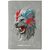 Nimmy Raptor Lion Passport/Wallet Case - Gray