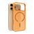 Puro Daylight Magsafe Compatible Silicone Case for iPhone 17 Pro Max - Translucent Orange - Apple Cases - Cases - Techbox