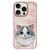 Nimmy Big Eyed Pet 2.0 Cat Case for iPhone 16 Pro - Pink - Apple Cases - Cases - Techbox