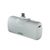 SBS EcoPower 5000 mAh 10W Powerbank with Built-in USB-C Port - Gray - Travel Chargers - Smartphone Chargers - Techbox