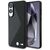 BMW Leather Oversized Stripes MagSafe case for Samsung Galaxy S25 Edge - black | Techbox