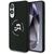 Karl Lagerfeld Silicone nauble Heads And Circle MagSafe case for Samsung Galaxy S25 Edge - black - Samsung Cases - Cases - Techbox