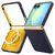 Nano Pop Mag MagSafe Case for Samsung Galaxy Z Flip 7 - Navy Blue and Yellow - Uncategorized Cases (2) - Cases - Techbox