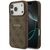 Guess 4G Ring Classic Logo MagSafe Case for iPhone 17 Pro - Brown | Techbox