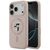Karl Lagerfeld Silicone Karl&amp;Choupette Ring MagSafe Case for iPhone 17 Pro - Pink - Apple Cases - Cases - Techbox