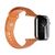 Puro Icon Silicone Strap for Apple Watch 44 / 45 / 46 / 49 mm - Orange - Accessories - Smartwatches & Accessories - Techbox