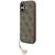 Guess 4G Charms Collection MagSafe case for iPhone 17 - brown | Techbox