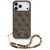 Guess 4G Strap Triangle Logo MagSafe Case for iPhone 17 Pro Max - Brown | Techbox