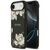 Guess Grained Flowers Classic Logo MagSafe case for iPhone Air - black - Apple Cases - Cases - Techbox