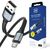 3mk Hyper Cable N-SERIES USB-A / MicroUSB 1m 5V/2.4A 12W / black