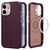 Spigen Nano Pop Mag MagSafe case for iPhone 17 - burgundy - Uncategorized Cases (2) - Cases - Techbox