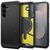 Spigen Tough Armor Mag MagSafe Case for Samsung Galaxy S25 FE - Black and Yellow
