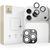Tech-Protect Camring Fit+ Camera Cover for iPhone 14 Pro / Max / 15 Pro / Max / 16 Pro / Max / 17 Pro / Max - Silver | Techbox