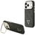 Guess 4G PU Triangle Logo &amp; Stand Camera Magsafe Case for iPhone 17 Pro - Black - Uncategorized Cases (2) - Cases - Techbox