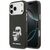 Karl Lagerfeld IML Aquarelle Karl &amp; Choupette &amp; Logo MagSafe Case for iPhone 17 Pro - Black | Techbox