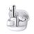 QCY Melobuds N50 Headphones with ANC IPX4 Bluetooth 5.4 - White | Techbox
