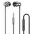 Dudao X10PRO in-ear headphones, wired, 3.5mm mini jack - black - Headsets - Speakers & Headphones - Techbox
