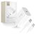 Tech-Protect NC20W Wall Charger with 100 cm USB-C / Lightning Cable - White