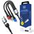 3mk Hyper Cable N-SERIES 6 in 1 USB-C / USB-A to USB-C / Lightning / Micro 1.2m QC 3.0 9V / 2A 18W - black