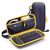 Spigen Nano Pop Pro Pouch for Nintendo Switch 2 - Navy Blue and Yellow