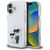 Karl Lagerfeld IML Aquarelle Karl &amp; Choupette &amp; Logo iPhone 16 Case - White | Techbox