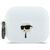 Karl Lagerfeld Silicone Karl Head 3D Case for AirPods Pro 3 - White